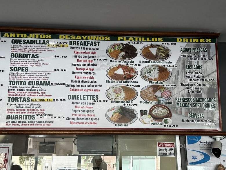 Taqueria Cuernavaca - Ventura, CA menu_pic