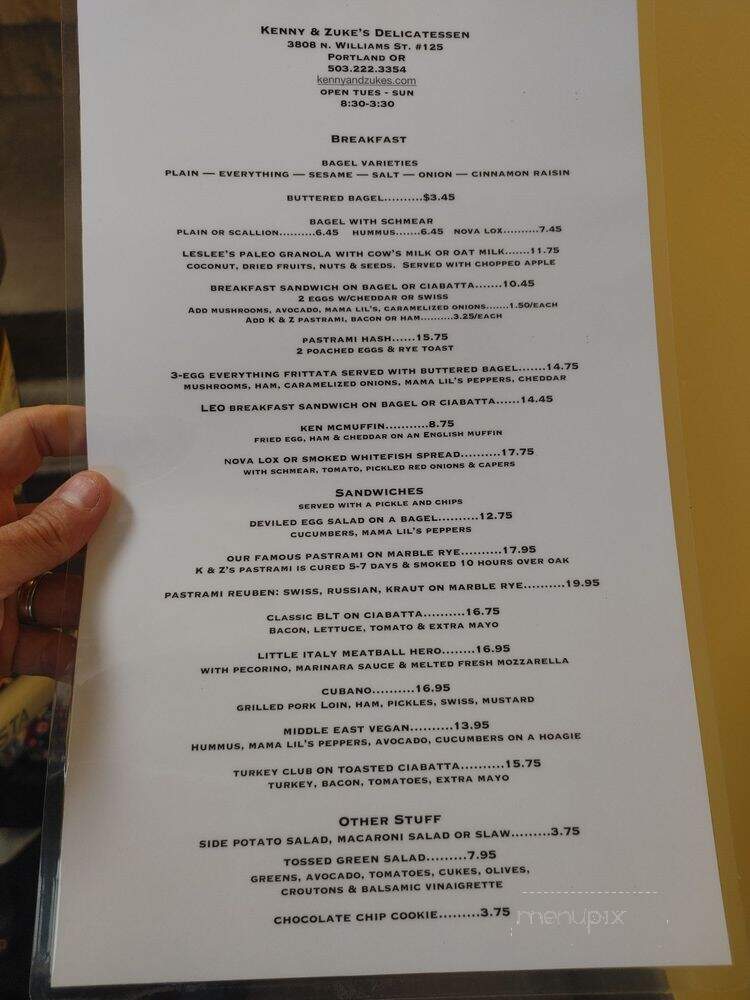 Kenny and Zuke's Delicatessen - Portland, OR