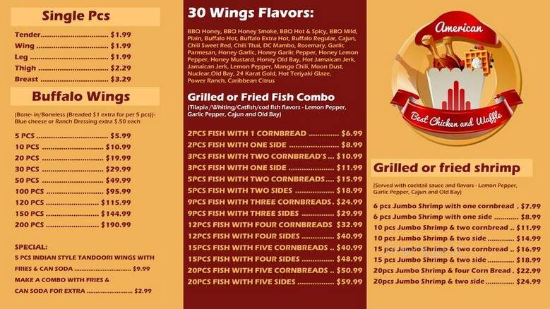 John Sub Shop - Washington, DC menu_pic