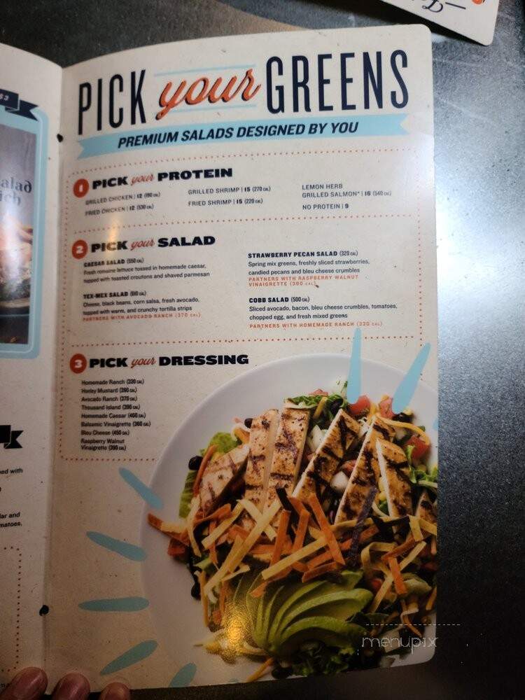 Cotten Patch Cafe - Rockwall, TX menu_pic