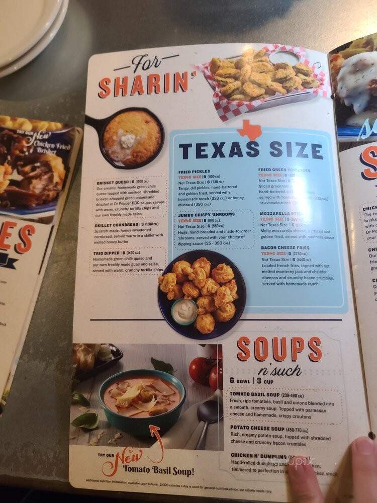 Cotten Patch Cafe - Rockwall, TX menu_pic