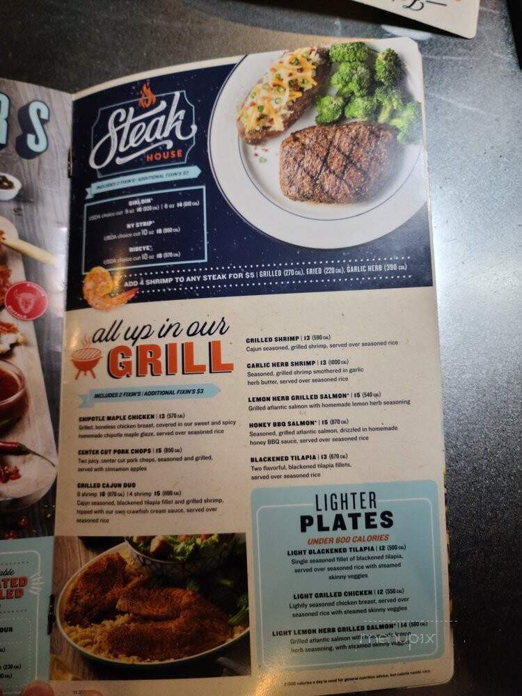 Cotten Patch Cafe - Rockwall, TX menu_pic