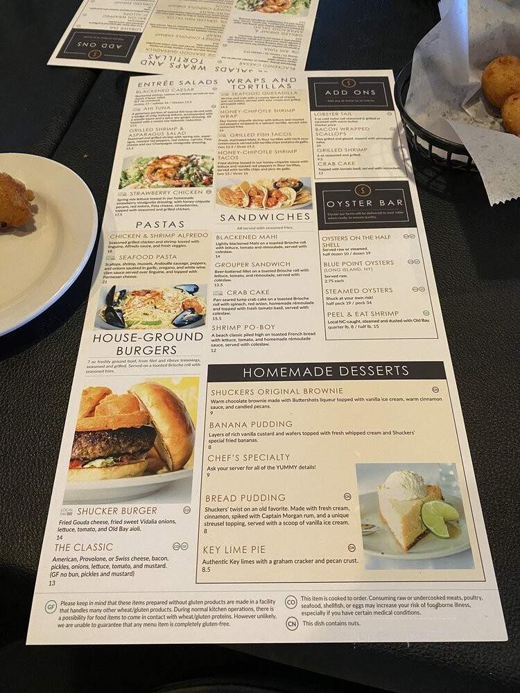 Shucker's Oyster Bar and Grill - Wake Forest, NC