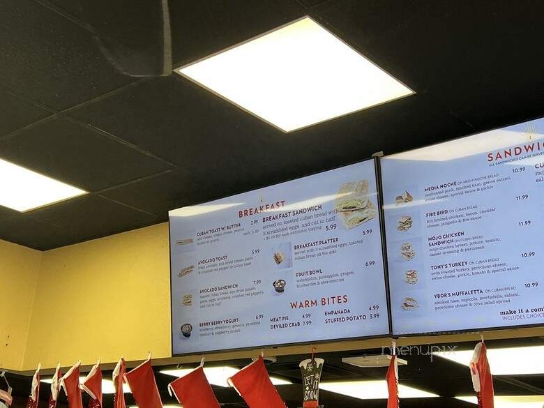 La Segunda Central Bakery - Tampa, FL menu_pic