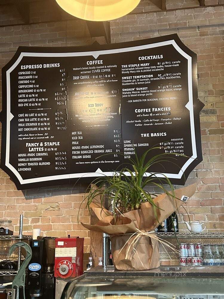 Walton's Fancy and Staple - Austin, TX menu_pic
