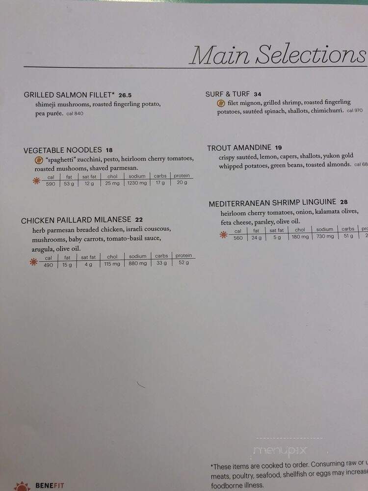 Mariposa - Houston, TX menu_pic