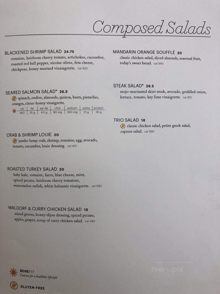 Mariposa - Houston, TX menu_pic