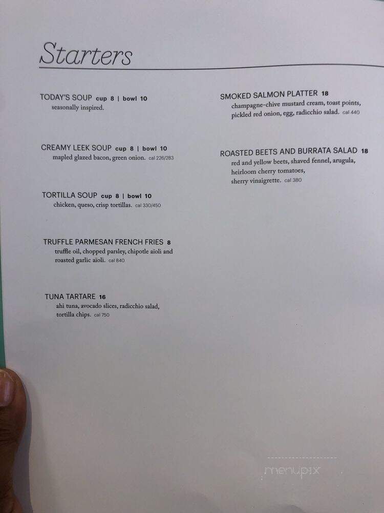 Mariposa - Houston, TX menu_pic