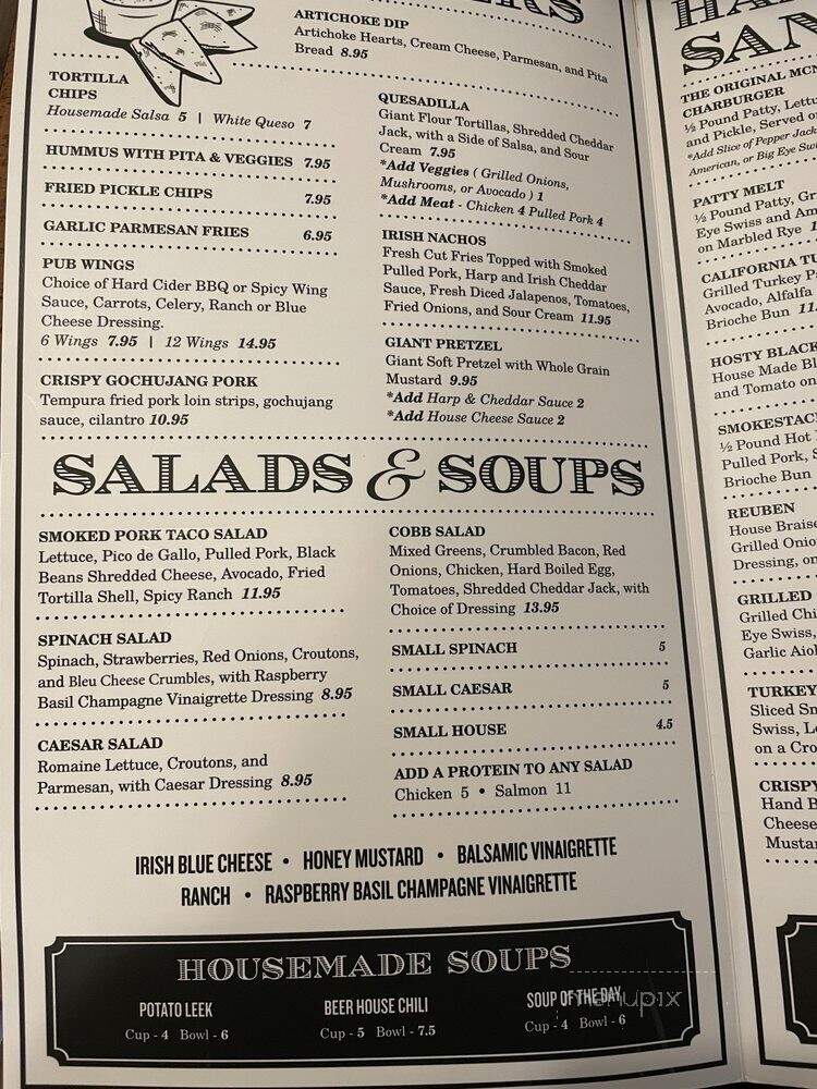 McNellie's Public House - Oklahoma City, OK menu_pic
