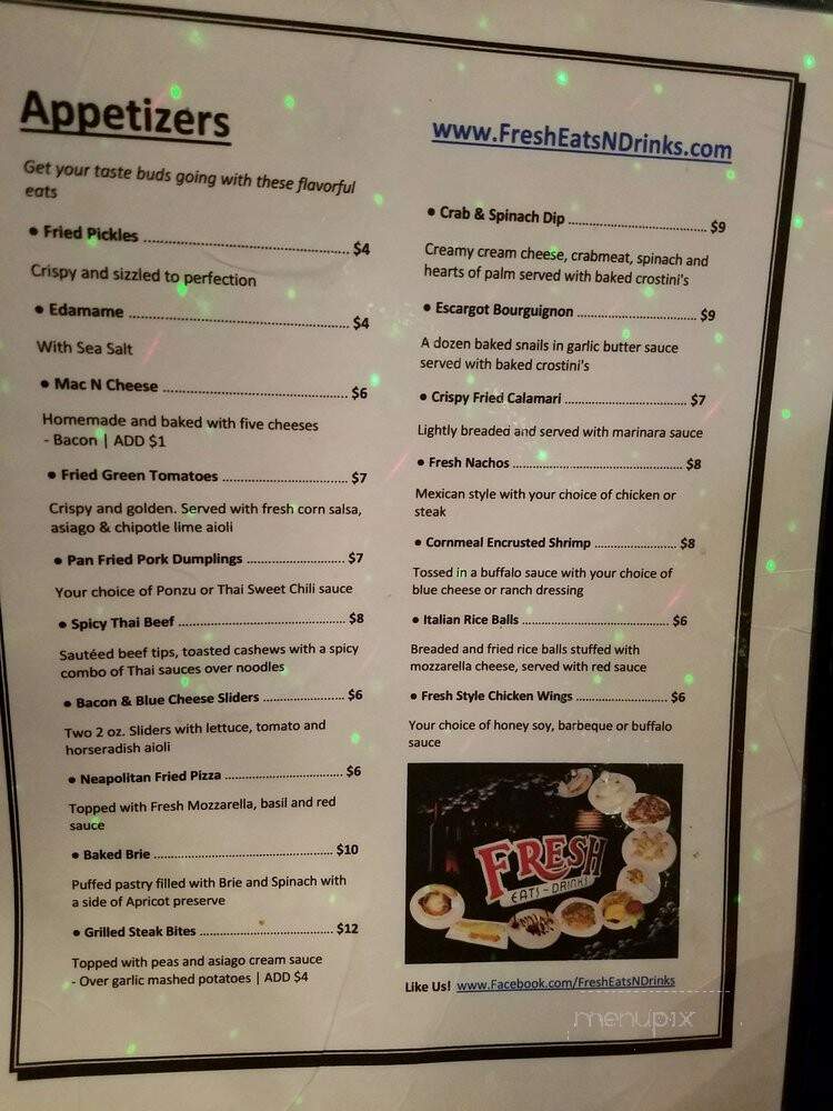 Fresh Tapas & Tonics - Virginia Beach, VA menu_pic