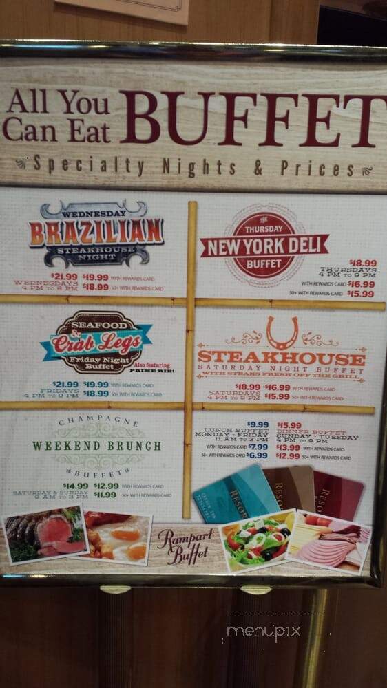 Rampart Cafe - Las Vegas, NV menu_pic