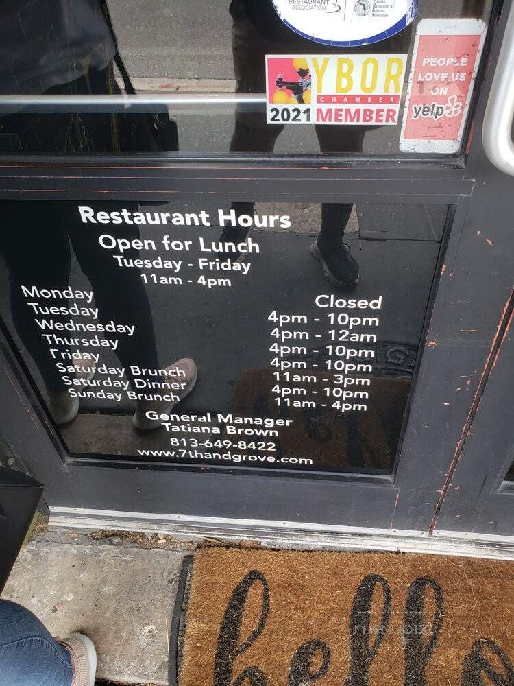 Rock - Tampa, FL menu_pic