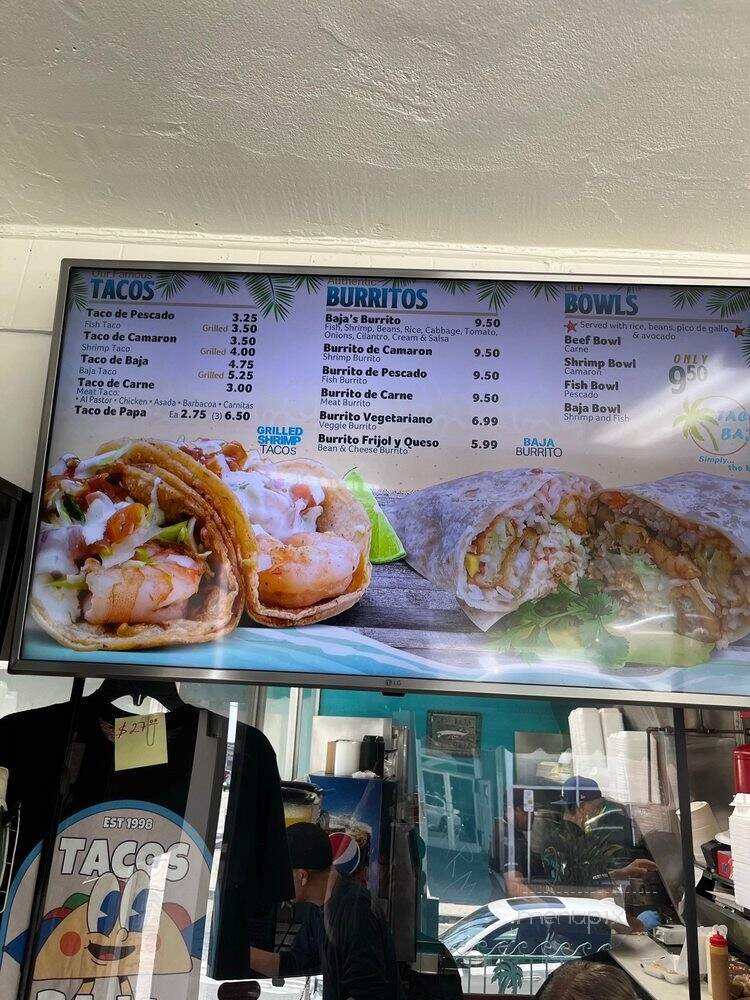 Tacos Baja Ensenada - Los Angeles, CA menu_pic
