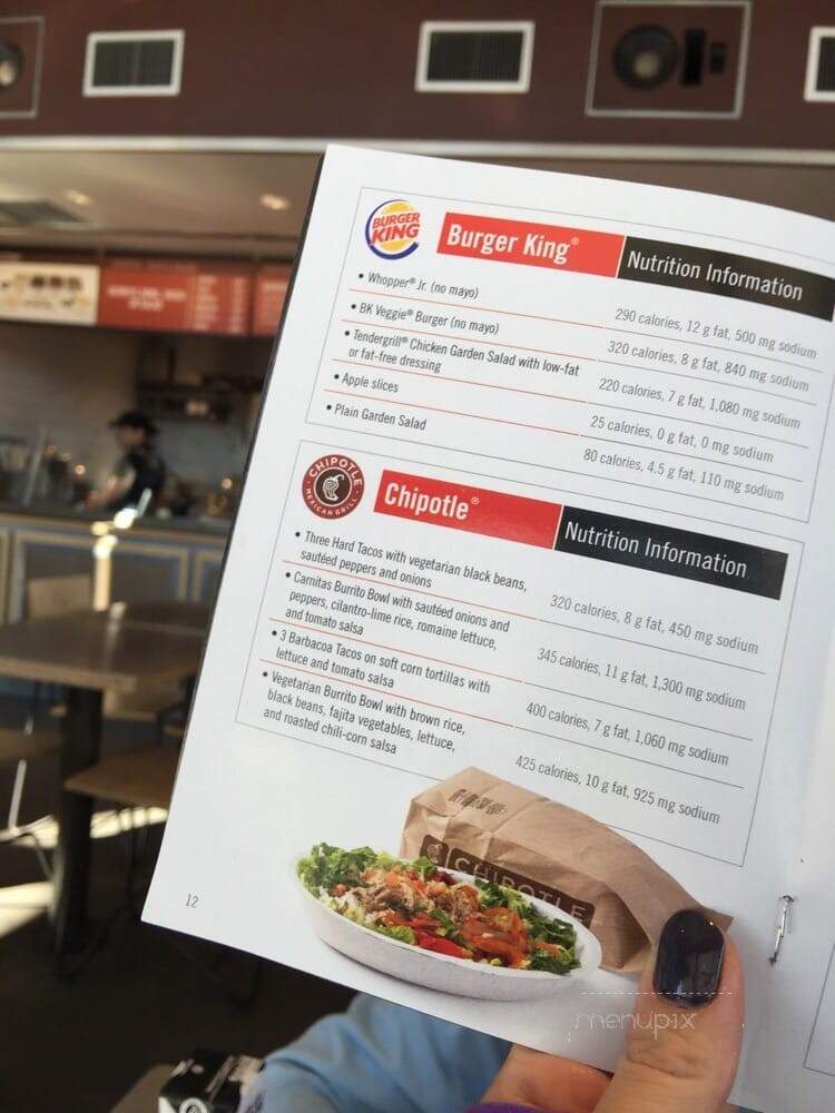Chipotle - York - York, PA menu_pic