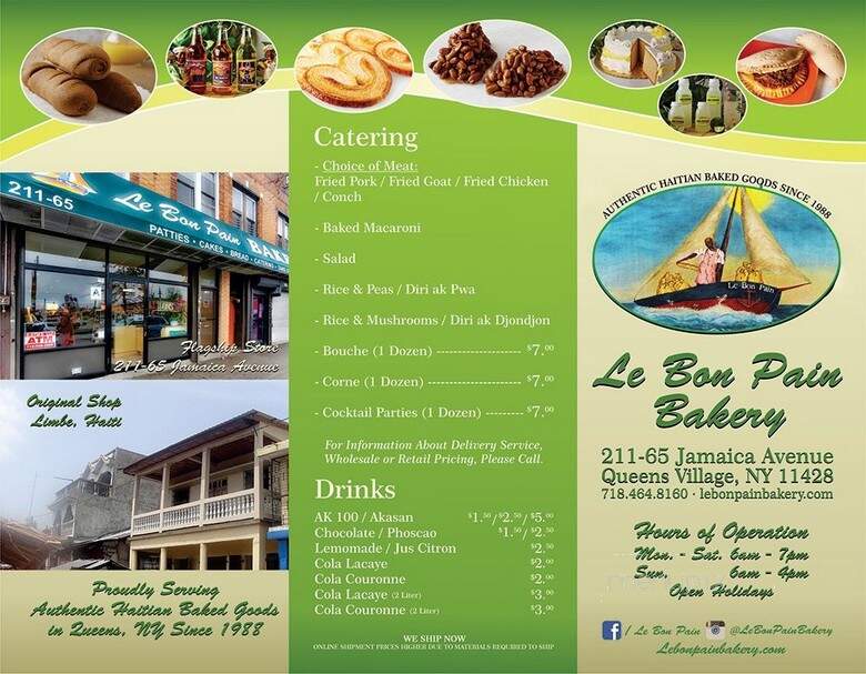 Le Bon Pain Bakery - Queens Village, NY menu_pic