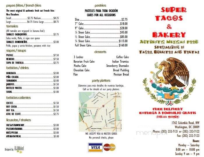 Super Taco & Bakery - Washington, DC