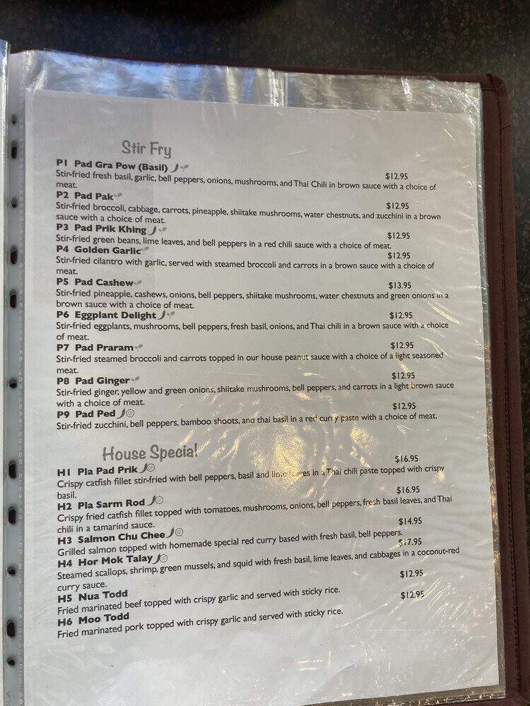 IM Thai Cuisine - Sunset Valley, TX menu_pic