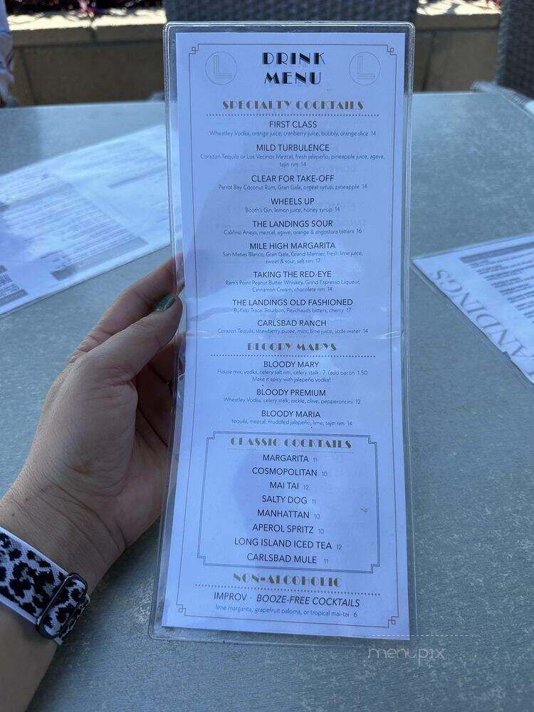 The Landings at Carlsbad - Carlsbad, CA menu_pic