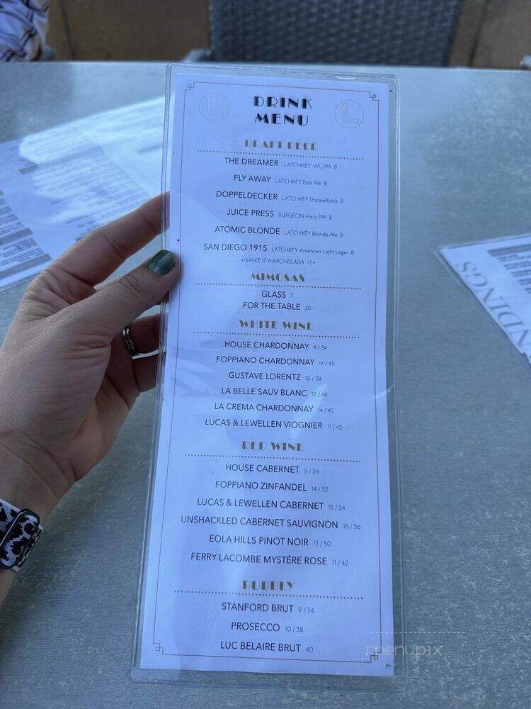 The Landings at Carlsbad - Carlsbad, CA menu_pic