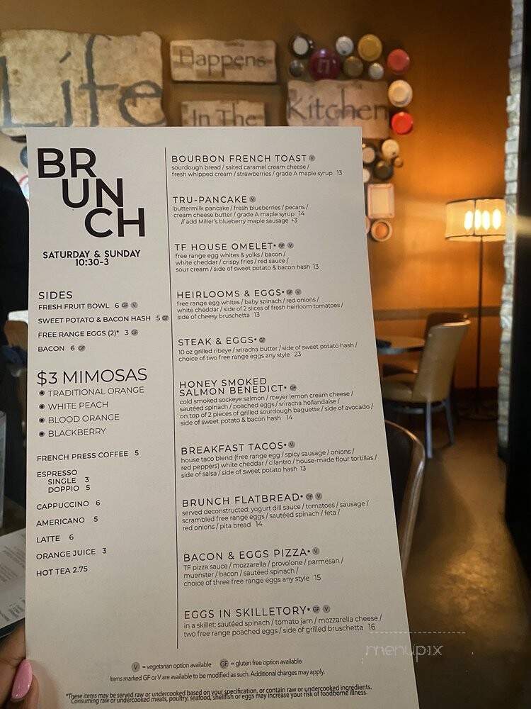 Trufire Kitchen and Bar - Frisco, TX menu_pic