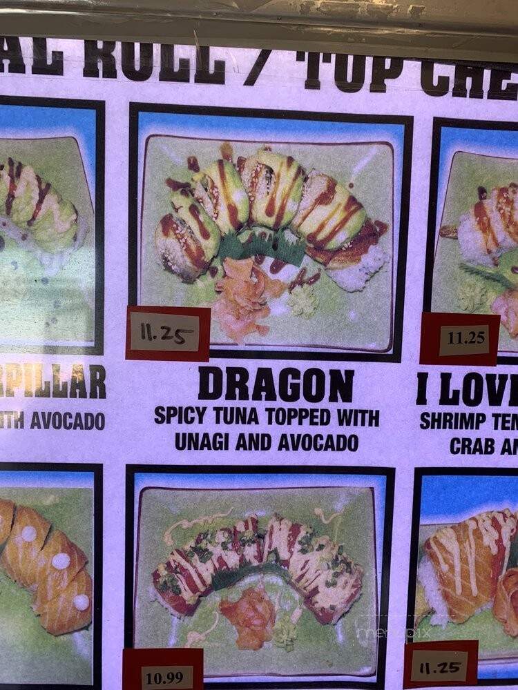 Suruki's Sushi - Vallejo, CA menu_pic
