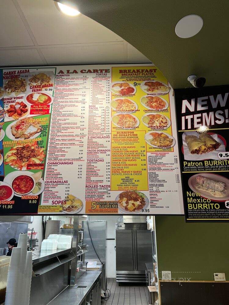 Felipito's Mexican Food - Las Vegas, NV menu_pic