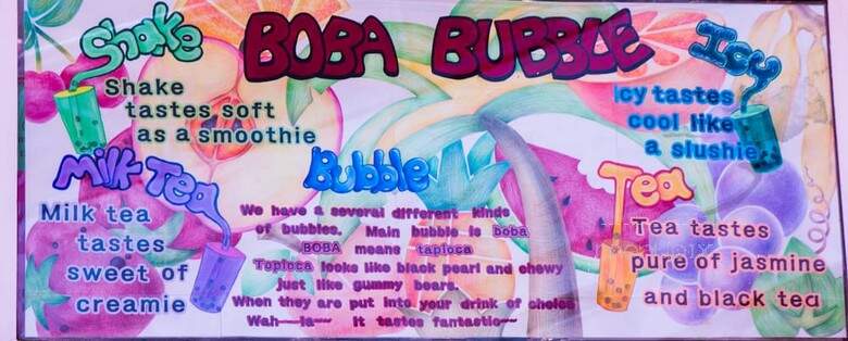 Boba Bubble - Spokane, WA menu_pic