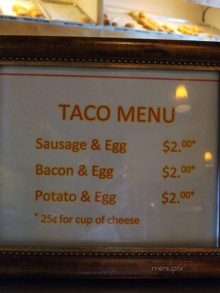 Lone Star Kolaches - Austin, TX menu_pic