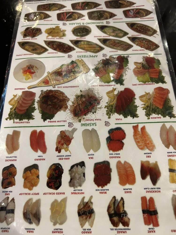 Sushi Cortaro Japanese Cuisine - Tucson, AZ menu_pic
