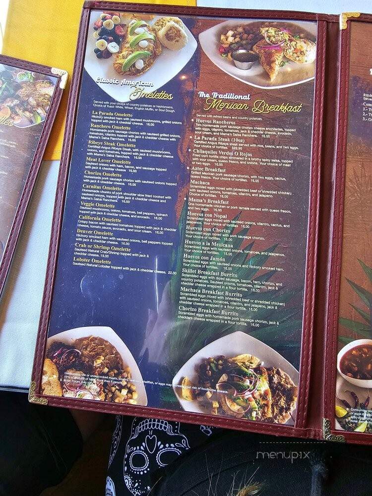La Parada Restaurant - Reno, NV menu_pic