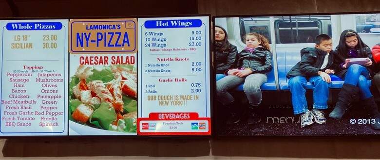 Lamonica's - Los Angeles, CA menu_pic