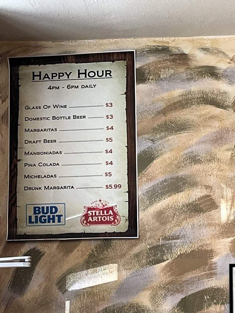 El Metate - Pasadena, CA menu_pic
