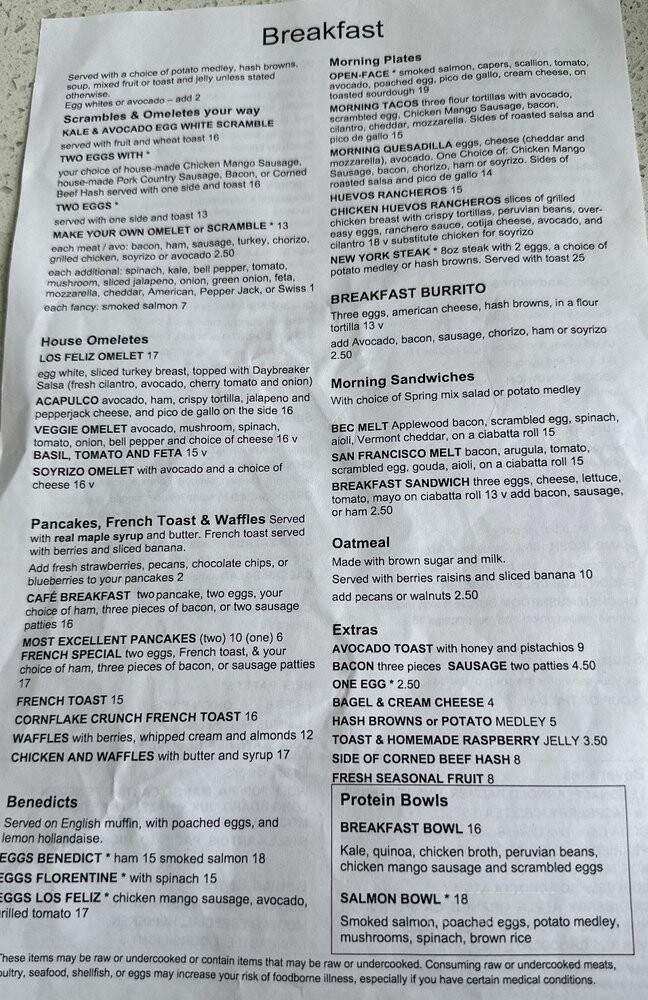 Eatz Cafe - Los Angeles, CA menu_pic