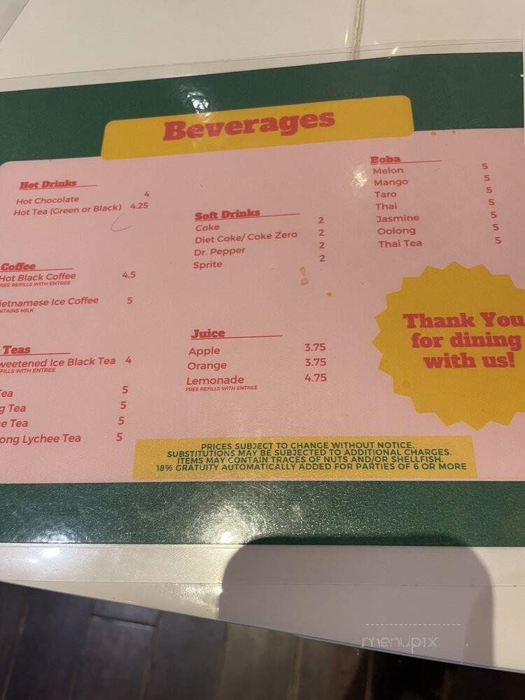 Uncle John's Ham'n'eggs - Los Angeles, CA menu_pic