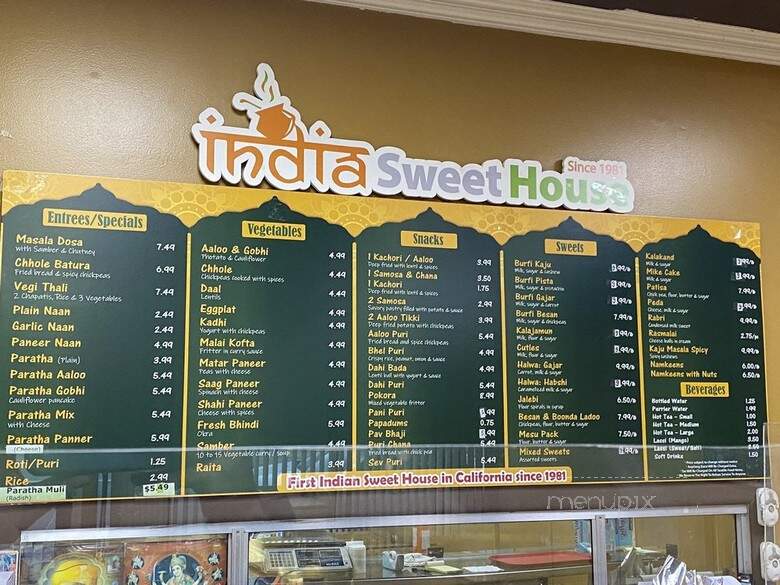 India Sweet House - Los Angeles, CA menu_pic
