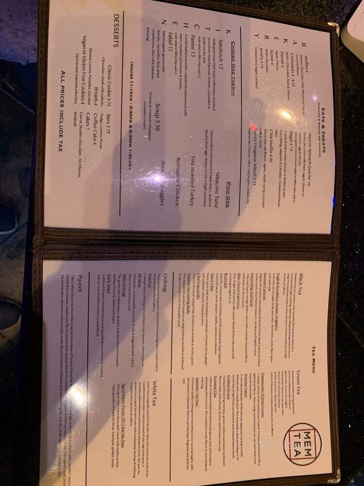 Bourgeois Pig - Los Angeles, CA menu_pic