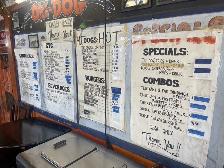 Oki Dog - West Hollywood, CA menu_pic