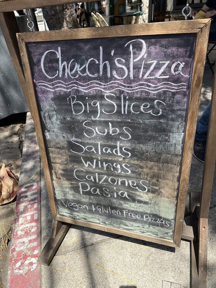 Cheezh's Pizza - Los Angeles, CA menu_pic