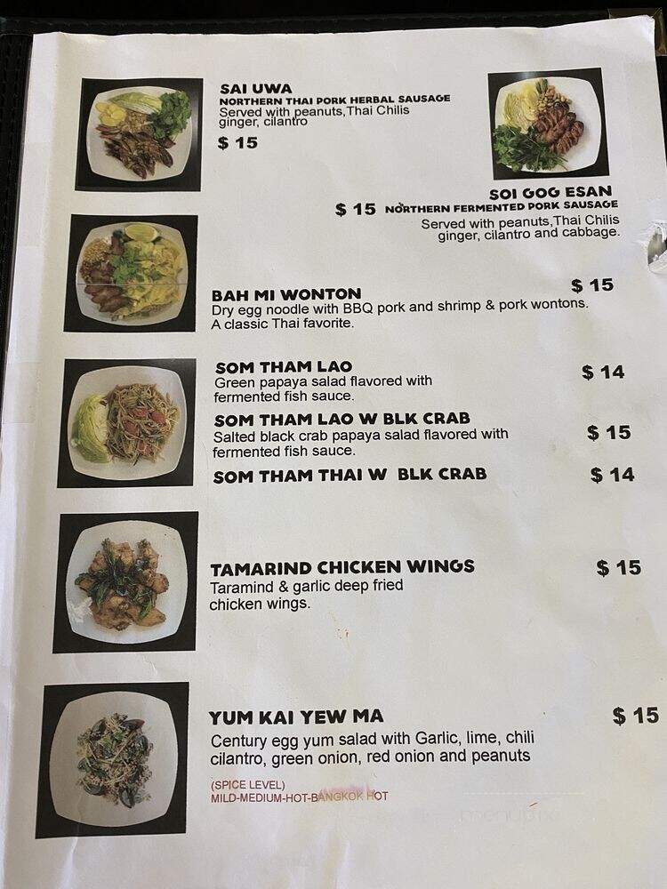 Sapp Coffee Shop - Los Angeles, CA menu_pic