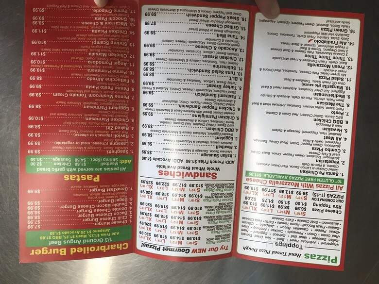 Piece O' Pizza - Los Angeles, CA menu_pic