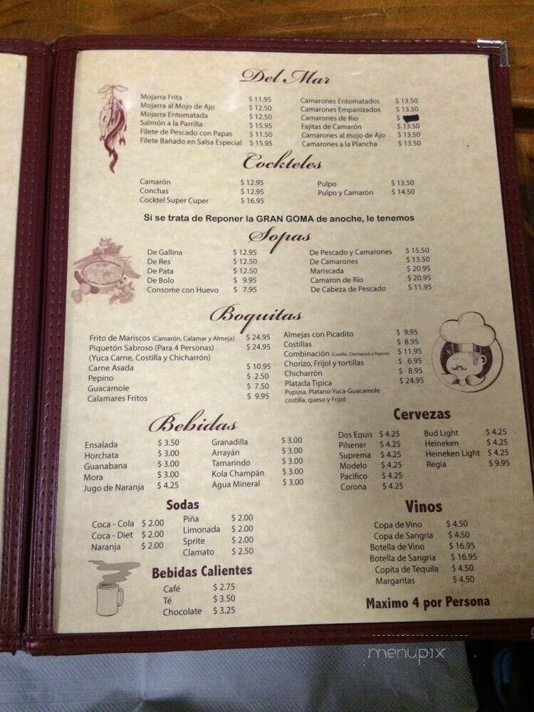 La Fonda Con Cuper - North Hollywood, CA menu_pic