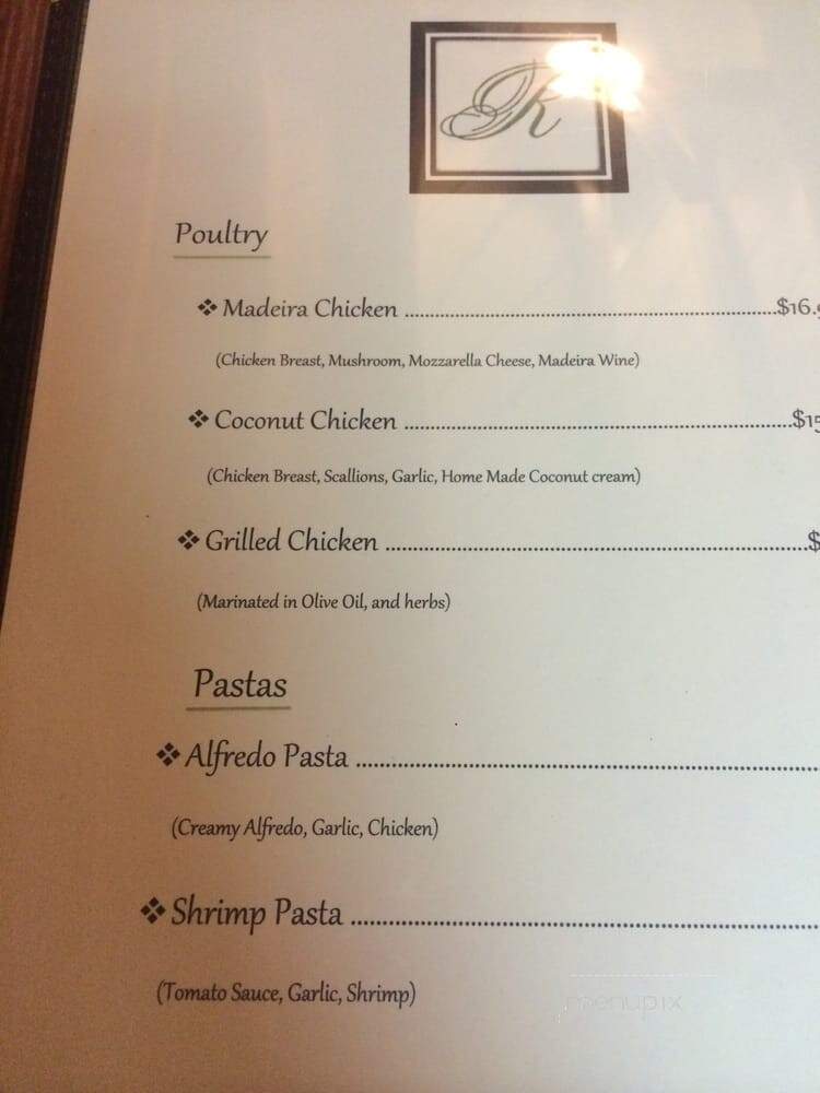 Rubio Cafe - Los Angeles, CA menu_pic