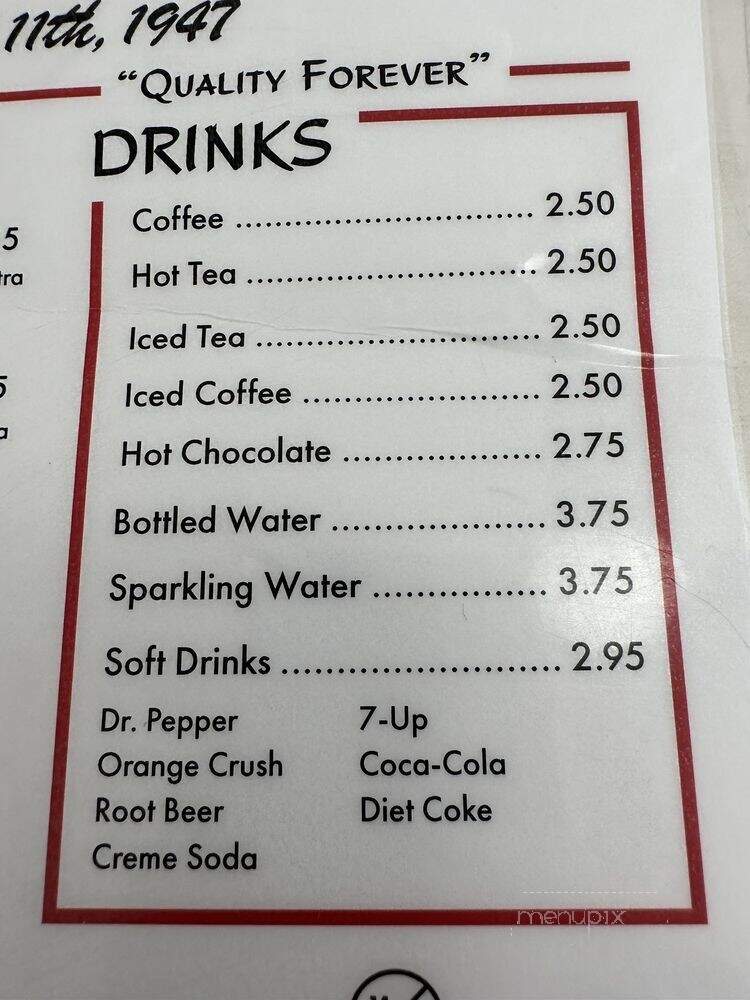 Apple Pan - Los Angeles, CA menu_pic