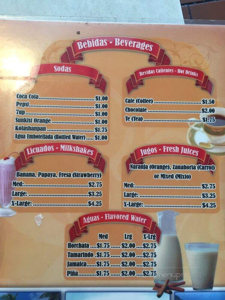 Golfo De Sonseca - Los Angeles, CA menu_pic