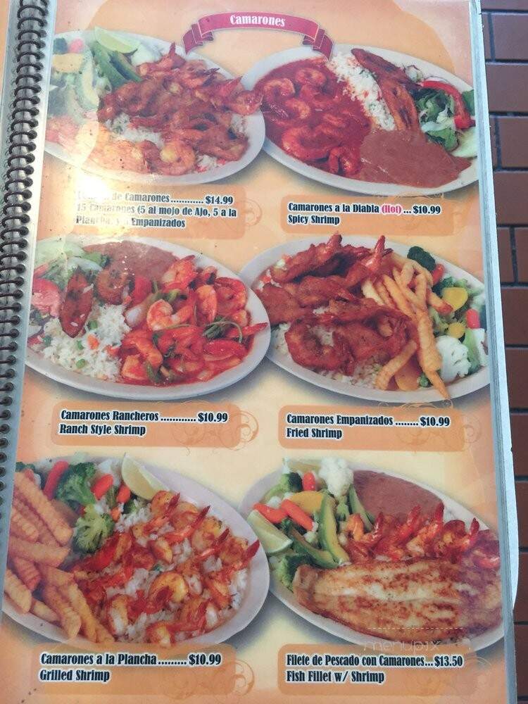 Golfo De Sonseca - Los Angeles, CA menu_pic