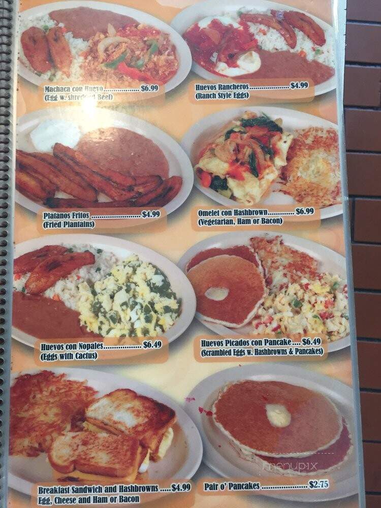 Golfo De Sonseca - Los Angeles, CA menu_pic