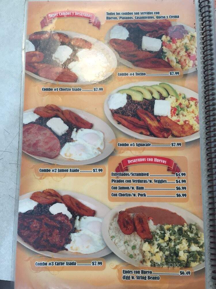 Golfo De Sonseca - Los Angeles, CA menu_pic
