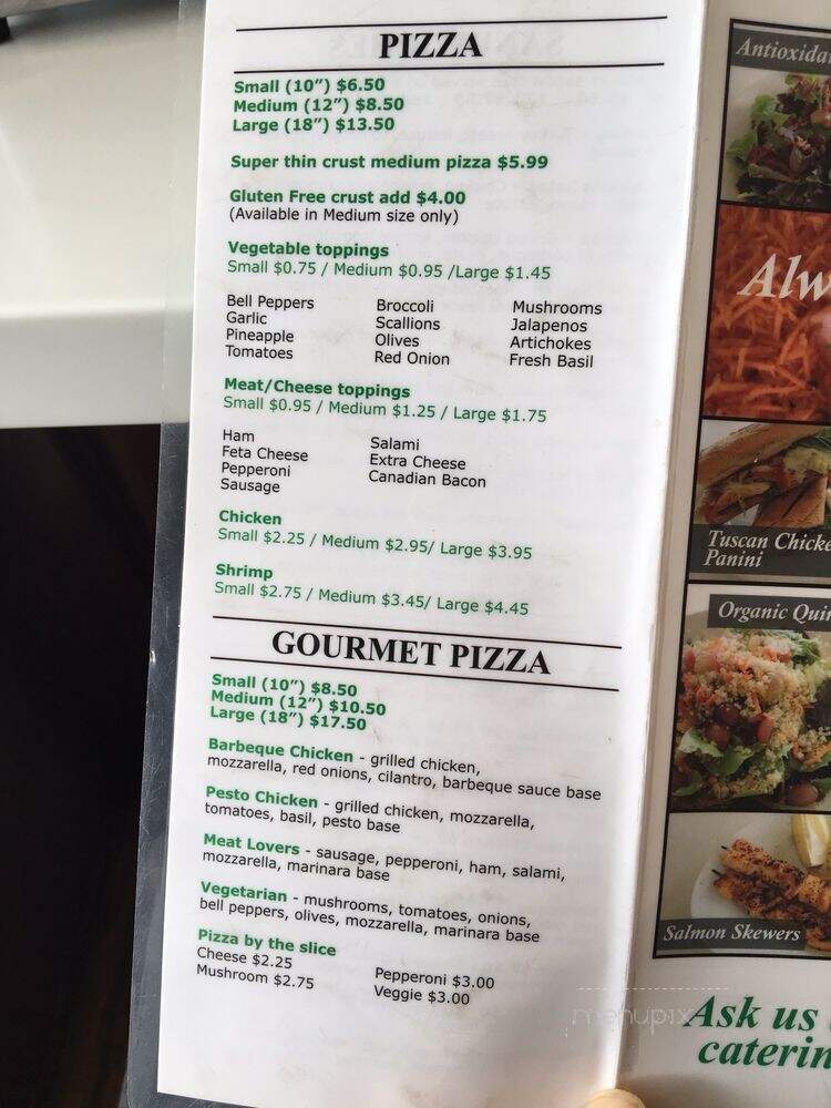 California Fresh - Los Angeles, CA menu_pic