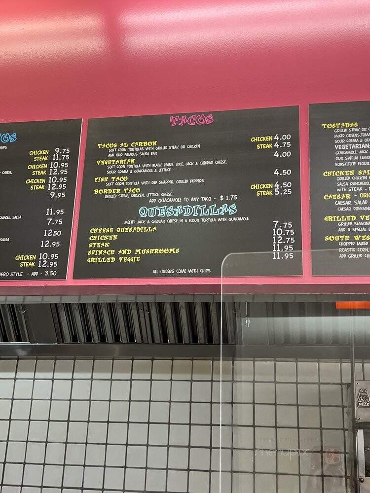 Eduardo's Border Grill - Los Angeles, CA menu_pic