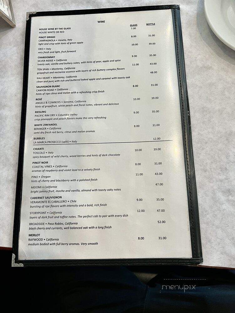 Italy's Little Kitchen - Los Angeles, CA menu_pic